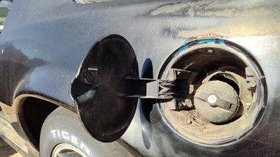 1989 Chevy Camaro Fuel Tank Door With Hinge Gas Lid Oem Filler Black