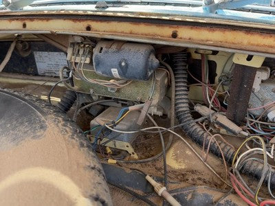 1970-1971 Vw Super Beetle Windshield Wiper Motor Oem