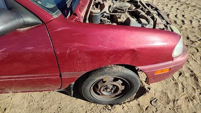 1994-1997 Ford Aspire Passenger Right Front Fender Oem E5 Red F4bz16005a