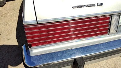 1983-1987 Mercury Grand Marquis Driver Left Tail Light Brake Lamp Oem Rear