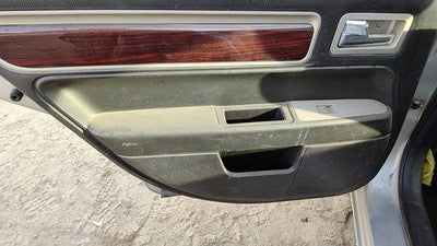 07-09 Lincoln Mkz Driver Left Rear Door Trim Panel With Switches Back Black Mw