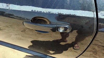 2005-2010 Pontiac G6 Gxp Coupe Driver Left Front Outside Door Handle Black 58U