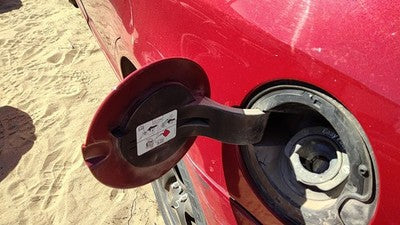 2010-2012 Ford Fusion Fuel Tank Door With Hinge Gas Lid Oem Filler Red U6