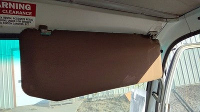 1996 Isuzu Npr Passenger Right Sun Visor Oem Gray