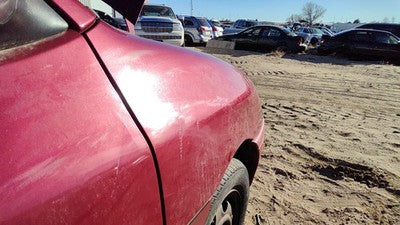 1994-1997 Ford Aspire Passenger Right Front Fender Oem E5 Red F4bz16005a