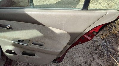 05-06 Altima Passenger Right Rear Door Trim Panel With Switches Back Blond C