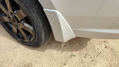 2010 Nissan Sentra Sr Driver Left Rear Moulding On Quarter Panel Oem Silver K23