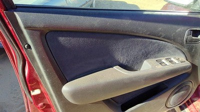 03-06 Outlander Driver Left Front Door Trim Panel With Master Switch Black