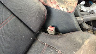2000 Civic Hx Coupe Passenger Right Front Seat Belt Buckle Receiver Oem Gray