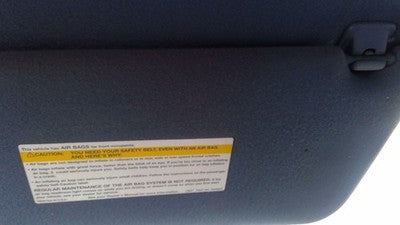 1994 Chevy Caprice Driver Left Sun Visor Oem Blue