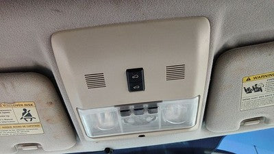 2006 Land Rover Lr3 Center Overhead Console Oem Dome Light Map Lamp Cubby Tan