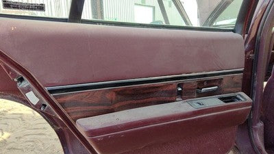 1998 Buick Lesabre Driver Left Rear Door Trim Panel With Switches Back Red