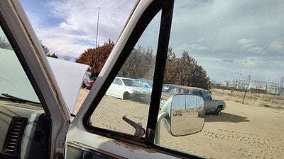 80-96 Gmc Van 3500 Passenger Right Front Vent Window Small Door Glass With Frame