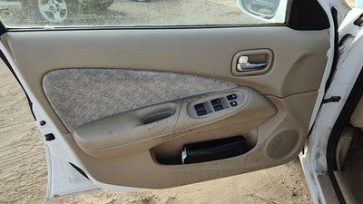 00-03 Nissan Sentra Driver Left Front Door Trim Panel With Master Switch Sand H
