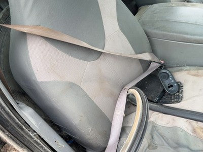 01-02 Expedition Passenger Right Front Seat Belt Retractor Oem Shoulder Gray 12