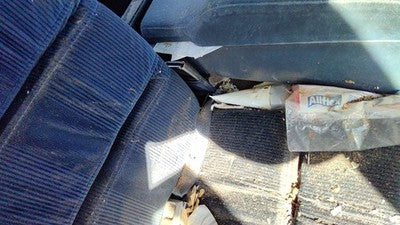 1993 Buick Lesabre Passenger Right Front Seat Belt Buckle Receiver Oem Blue