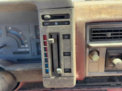 88-93 S10 Pickup Temperature Control Module In Dash Heater Ac Head Unit Oem