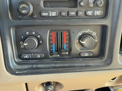 05-07 Silverado 2500 Temperature Control Module In Dash Heater Ac Head Unit Oem