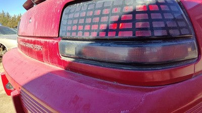 1988-1996 Grand Prix Rear Tail Panel Oem Trim Moulding Strip Red 2 Door 10102989