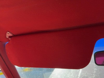 1986 Olds 88 Driver Left Sun Visor Oem Red