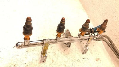1985-2003 Ford F150 Complete Fuel Rail With Injectors Set Loaded Oem 4.6L