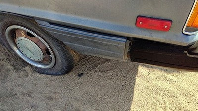 1986 Toyota Camry Driver Left Rear Moulding On Quarter Panel Oem Gray