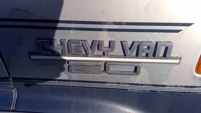 1989 Chevy G20 Van Passenger Right Emblem Badge From Fender Oem