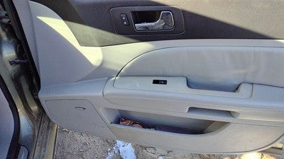 05-06 Cadillac Sts Passenger Right Front Door Trim Panel With Switches Gray 132