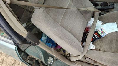 02-04 Legacy Outback Passenger Right Front Seat Belt Retractor Oem Shoulder Tan