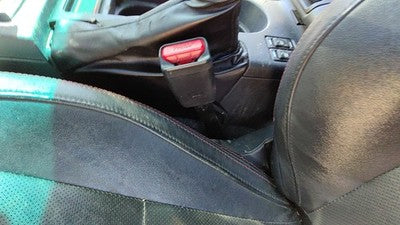 15-21 Subaru Wrx Driver Left Front Seat Belt Buckle Receiver Cbl30 Carbon Black
