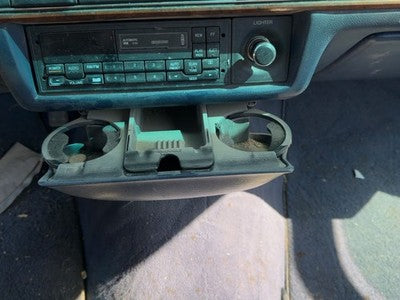 1994 Lincoln Town Car Slide Out Dash Mounted Cup Holder Assembly Oem Blue Dp
