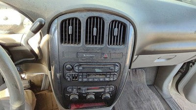 2005-2007 Dodge Caravan Trim Bezel Around Radio Surround Dash Panel Oem Khaki J1