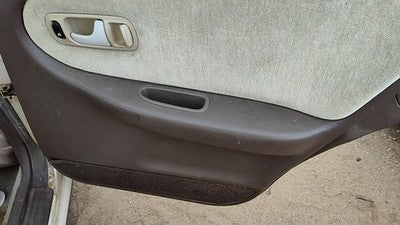 1993 Infinity G20 Passenger Right Rear Door Trim Panel With Switches Back Brown