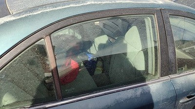 2006-2010 Hyundai Sonata Passenger Right Rear Side Window Door Glass Oem Back