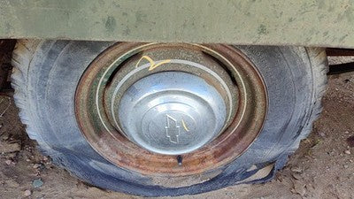 1953 Chevy Bel Air 150 Sedan 15 Wheel Oem Factory Rim Only