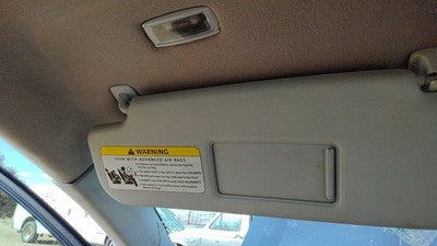 2005-2006 Vw Jetta Driver Left Sun Visor Oem Gray 1K0857551af2f4