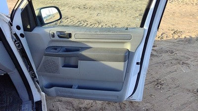 2006-2007 Ford Freestar Passenger Right Front Door Trim Panel With Switches Gray