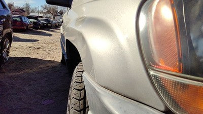 1999-2004 Jeep Grand Cherokee Passenger Right Front Fender Oem Silver 55135900Ac