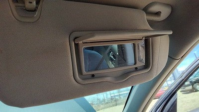 2010-2012 Ford Fusion Passenger Right Sun Visor Oem Black Dl Ae5Z5404104Aa