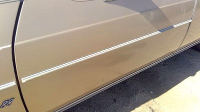 1985 Olds 88 Driver Left Front Moulding From Door Oem Trim Strip Gold