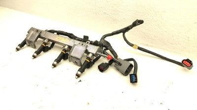 2006-2013 Mazda 3 Complete Fuel Rail With Injectors Set Loaded Oem 2.0L