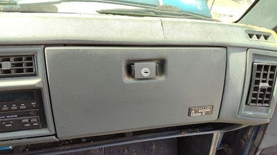 1994 Chevy S10 Blazer Glove Box Assembly Complete Door With Latch Oem Black