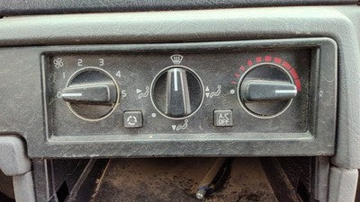 1991 92 Volvo 740 Temperature Control Module In Dash Heater Ac Head Unit Oem