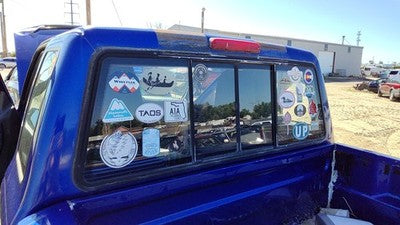 1998-2011 Ford Ranger Sliding Back Glass Rear Window Assembly Oem 6L5z13422b30ba