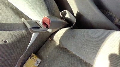 00-01 Dodge Neon Passenger Right Front Seat Belt Buckle Receiver Oem Gray B7L5