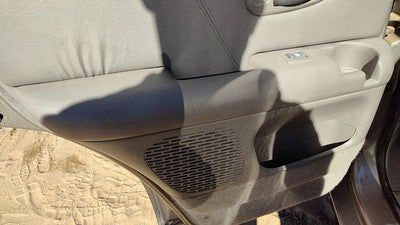 98-01 Bravada Driver Left Rear Door Trim Panel With Switches Back Pewter 922