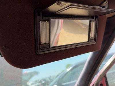 1986 Buick Park Ave Passenger Right Sun Visor Oem Red