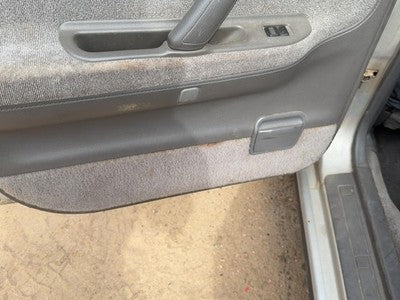 1990 Subaru Legacy Driver Left Rear Door Trim Panel With Switches Back Gray
