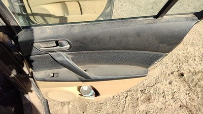 2010 11 Mazda 3 Passenger Right Rear Door Trim Panel With Switches Bt2 Dune Tan