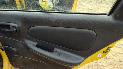 04-05 Dodge Neon Passenger Right Rear Door Trim Panel With Switches Back Gray